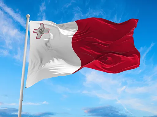Malta Flag - removals to Malta